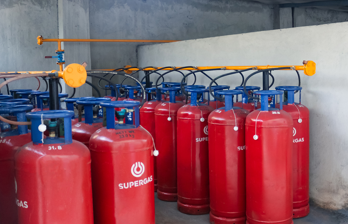 33Kg VOT Cylinder for Hotel