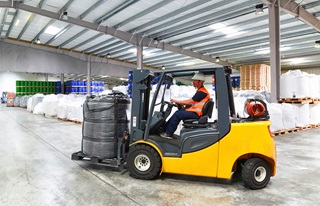 Forklift LPG supply